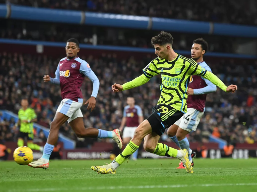 Arsenal vs Aston Villa Kai Havertz