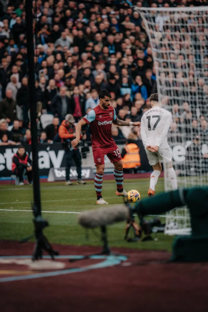 Manchester United vs West Ham United Lucas Paqueta