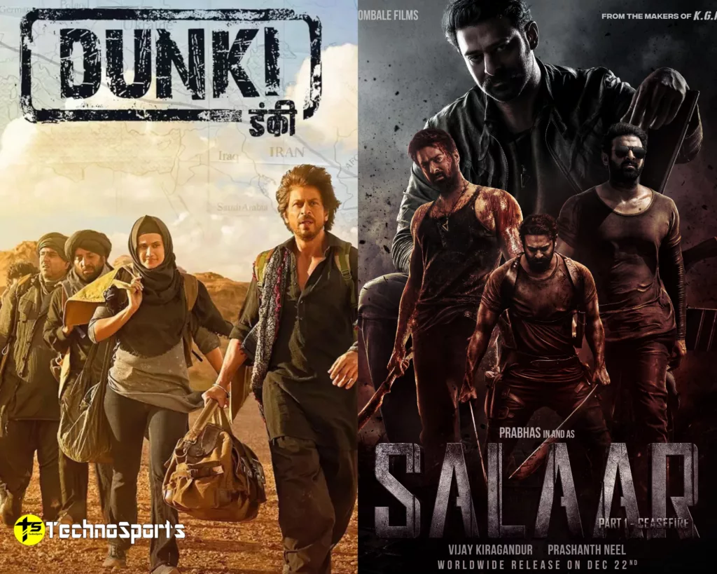 Salaar vs Dunki Advance Box Office Collection: Shahrukh Khan's movie faces strong competition from Prabhas at the box office