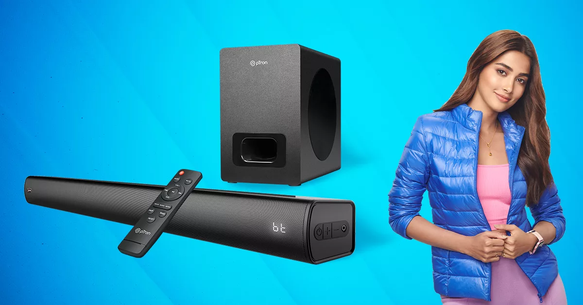 pTron Jazz Series soundbars speakers launched in India