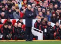 Soccer Football - Premier League - Liverpool v Manchester United - Anfield, Liverpool, Britain - March 5, 2023 Manchester United manager Erik ten Hag REUTERS/Carl Recine