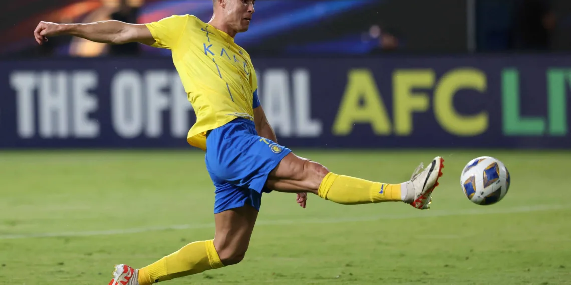 Soccer Football - Asian Champions League - Group E - Al-Nassr v FC Istiklol - Al-Awwal Park, Riyadh, Saudi Arabia - October 2, 2023 Al Nassr's Cristiano Ronaldo in action REUTERS/Ahmed Yosri