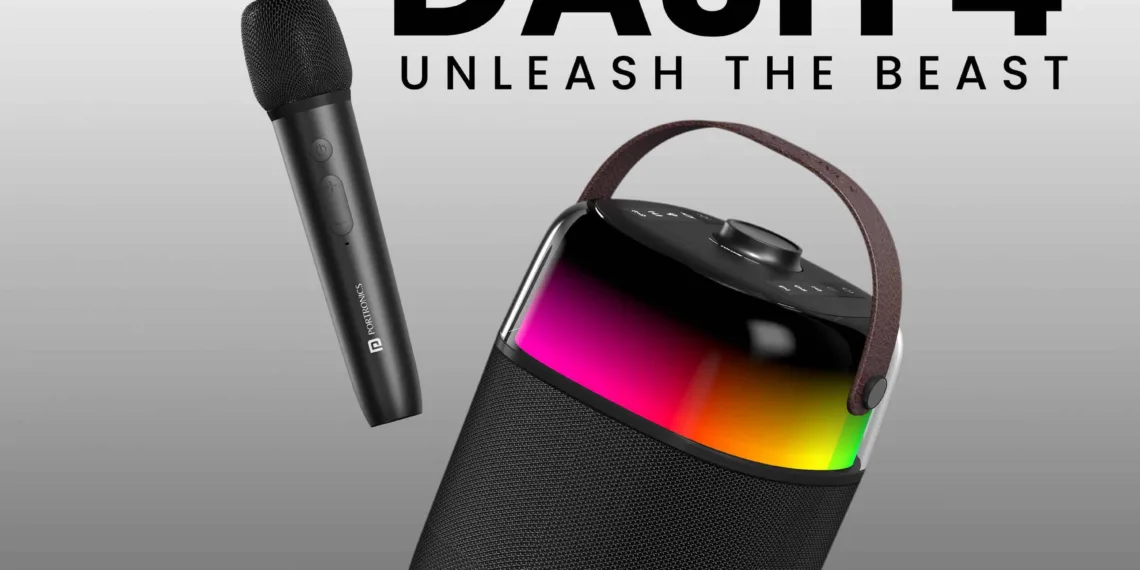 Portronics Dash 4 Wireless Party Speaker launched