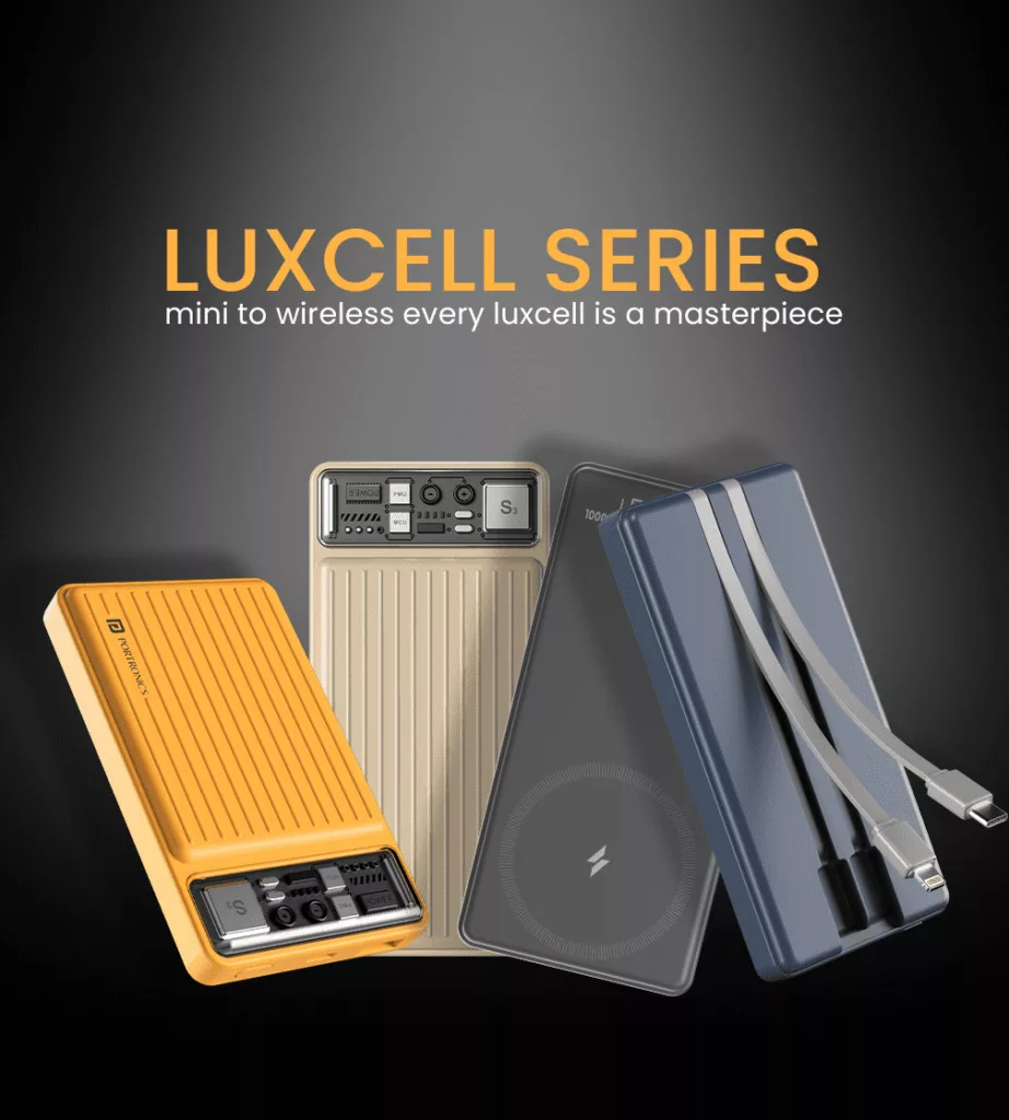 Portronics Luxcell Series Power Banks launched in India, starting at ₹1099