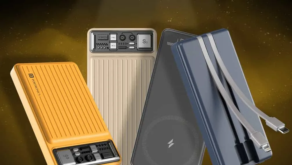 Portronics Luxcell Series Power Banks launched in India, starting at ₹1099