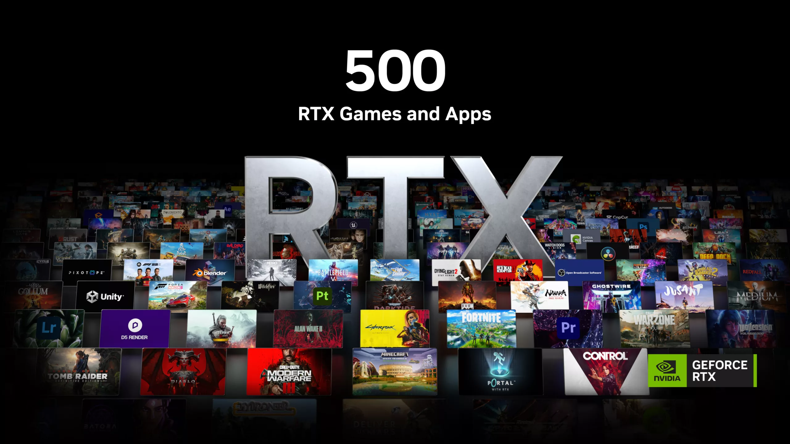 NVIDIA Surpasses 500 RTX Games and Apps | New GeForce Game Ready Driver for Call of Duty: Modern Warfare III, Cyberpunk 2077: Ultimate Edition, and more