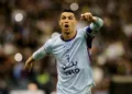 FILE PHOTO: Soccer Football - Friendly - Saudi Pro League XI v Paris St Germain - King Fahd International Stadium, Riyadh, Saudia Arabia - January 19, 2023 Saudi Pro League XI's Cristiano Ronaldo celebrates scoring their first goal REUTERS/Ahmed Yosri/File Photo