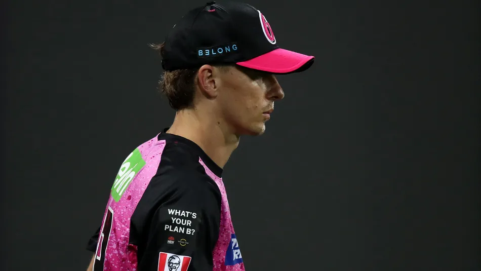Tom Curran Image Credits Sydney Sixers Official Website Tom Curran Imposed Four-Match Suspension by BBL for Umpire Intimidation