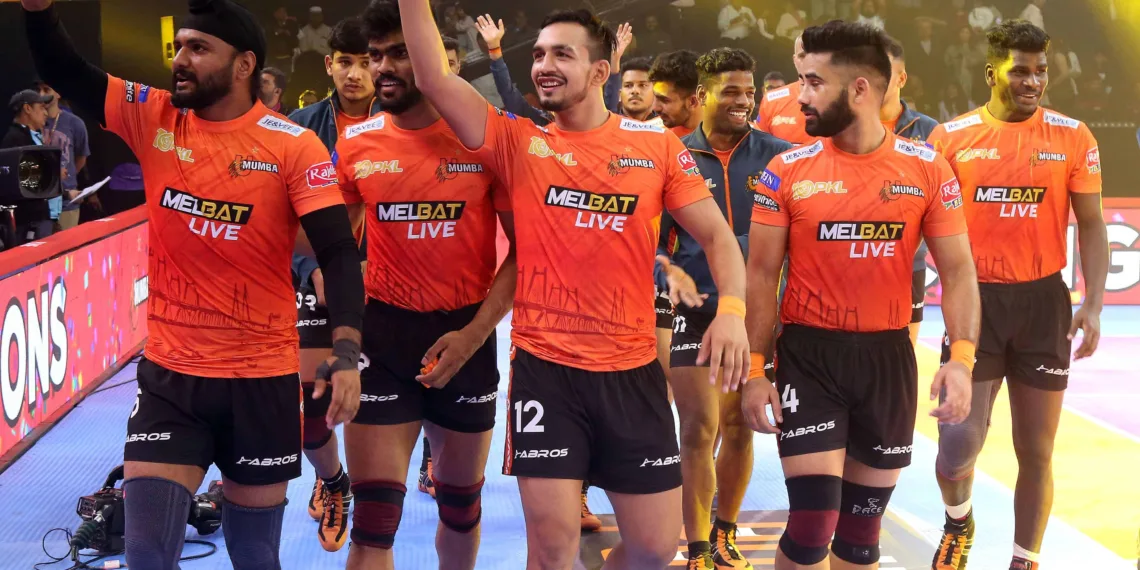 U Mumba Gains Eight Sponsors, Boosts Valuation by 60% in PKL Season 10