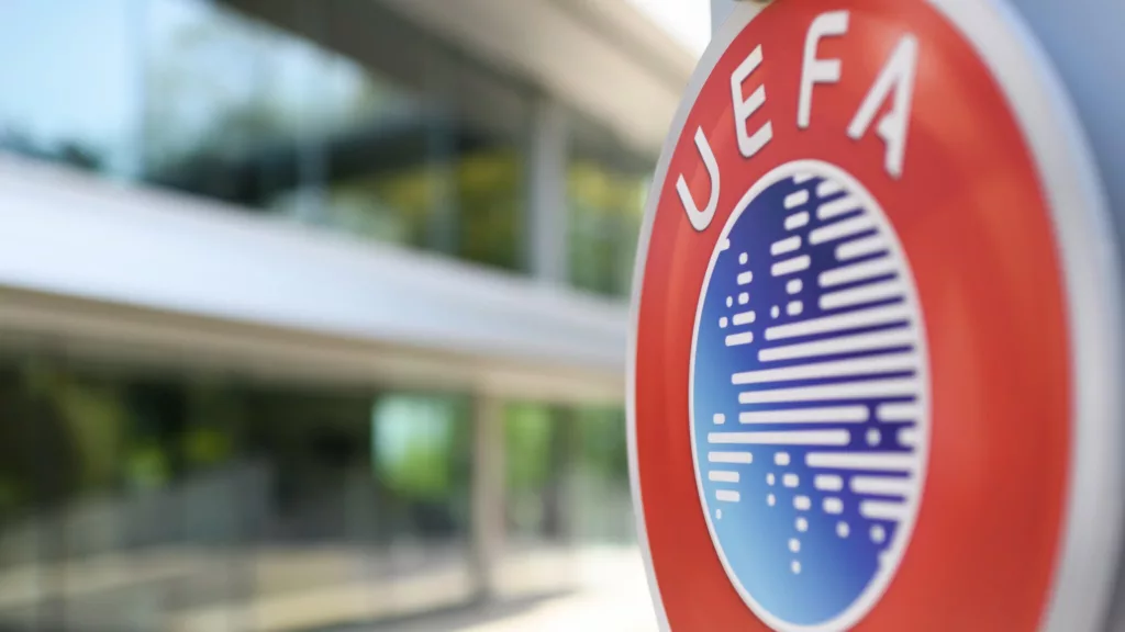 UEFA Logo Image Credits Official Website Super League: Court Rules FIFA and UEFA Regulations Blocking It as Unlawful