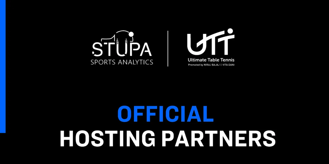 Stupa Sports Analytics and Ultimate Table Tennis Collaborates