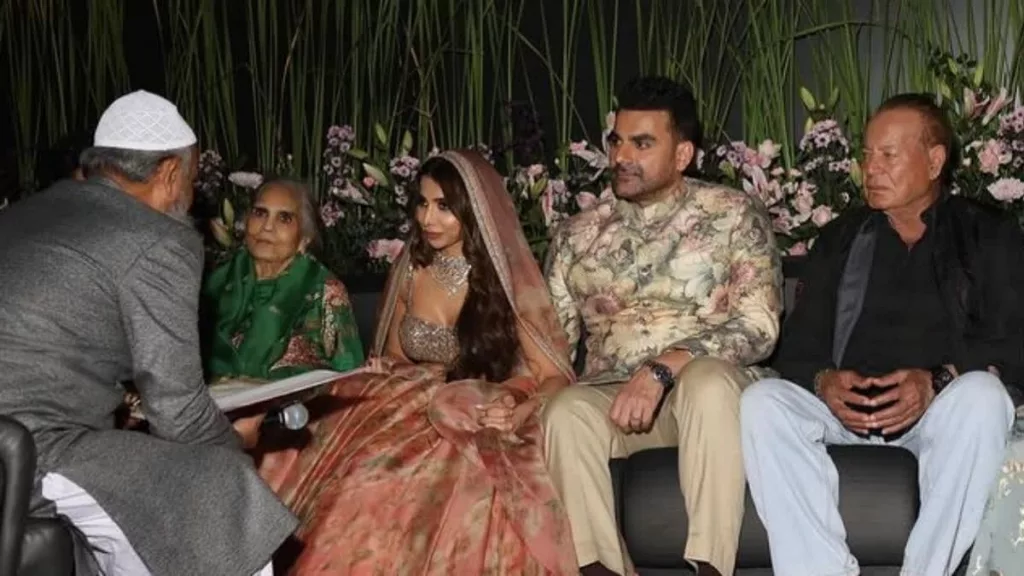 arbaaz nikah Arbaaz Khan and Sshura Khan tied the knot together, actor shared their wedding pics: Find out all the unseen pics