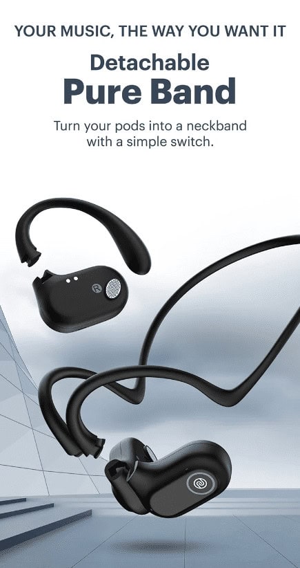 image 168 Noise Pure Pods Set to Launch in India, Serving as Both Earpods and Neckband