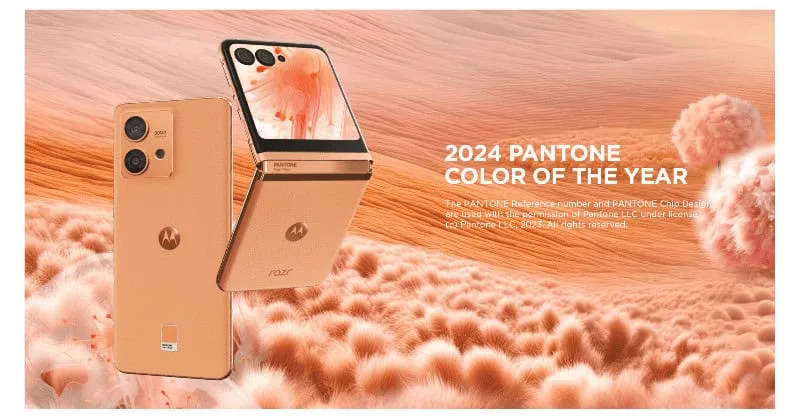 Motorola Razr 40 Ultra and Edge 40 Neo come with a new neo-Peach Fuzz edition