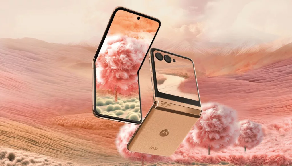 Motorola Razr 40 Ultra and Edge 40 Neo come with a new neo-Peach Fuzz edition