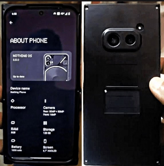 image 470 Nothing Phone 2a Test Unit Leaks with Photos and Alleged Specs