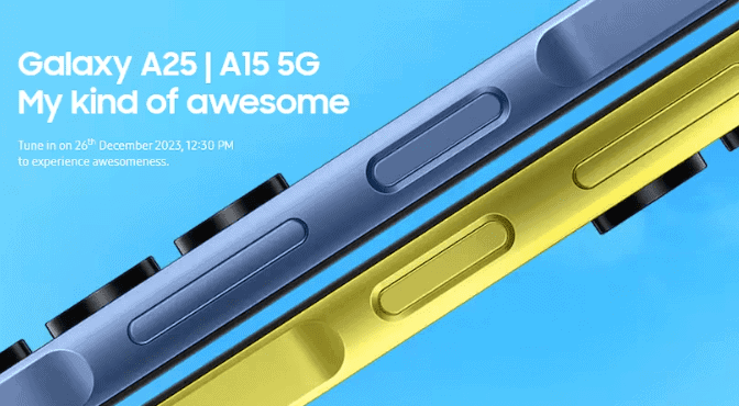 image 777 Samsung Galaxy A15 and A25 Launched in India: Specifications, Pricing, and Features