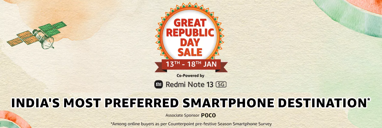 Top Smartphone Deals in Amazon's Great Republic Day Sale 2024