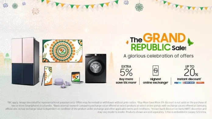 Samsung Announces its Grand Republic Day Sale Samsung Announces its Grand Republic Day Sale