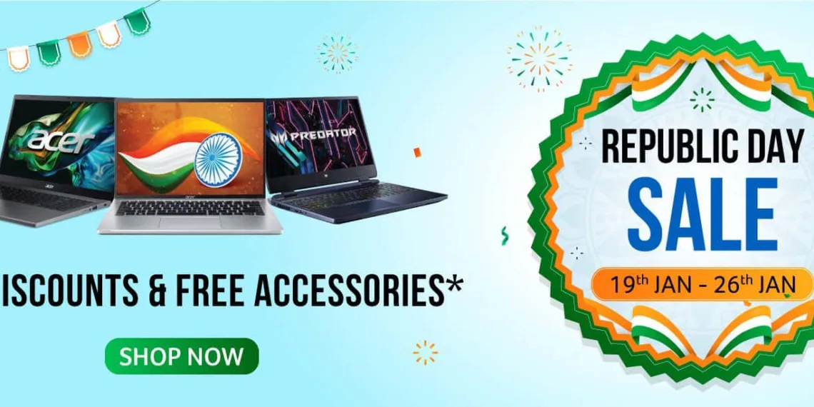 Power Up Your Celebrations with the Acer Republic Day Sale!