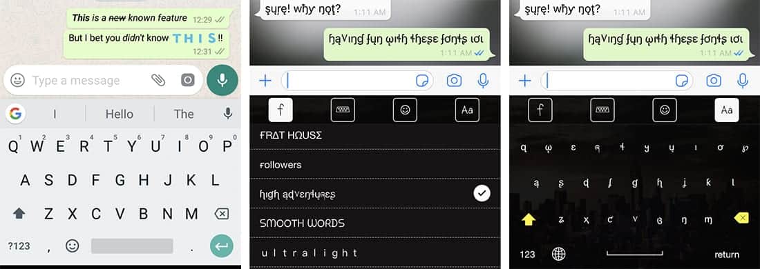 Change font style and color in WhatsApp chat iPhone Android How do I change the font color in WhatsApp? 5 easy points to help you!