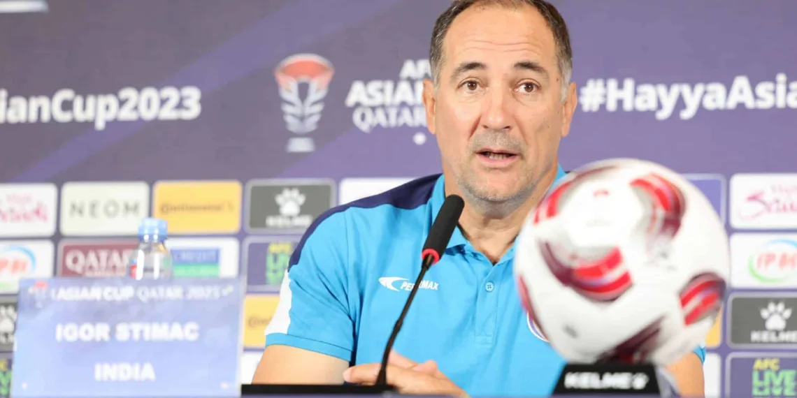 Indian Football Team Coach Igor Stimac, Image Credits- Twitter