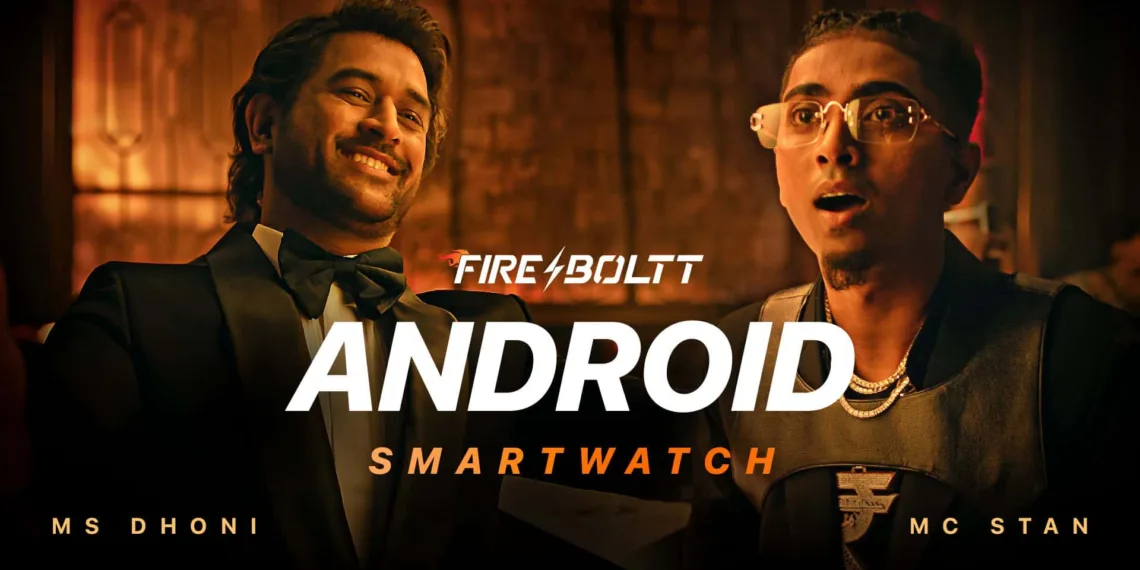 Fire-Boltt Unveils #GaleTohMil Ad Film Featuring MS Dhoni and MC Stan to launch its revolutionary Wristphone