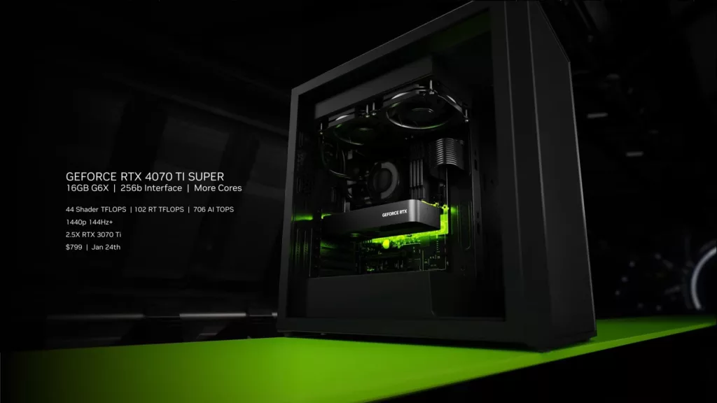 NVIDIA's Supercharged GeForce RTX 40 SUPER Series: A New Frontier in Gaming and AI-Powered PCs