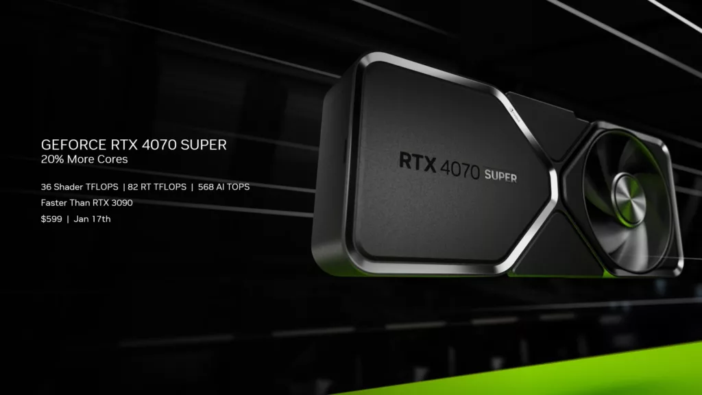 NVIDIA's Supercharged GeForce RTX 40 SUPER Series: A New Frontier in Gaming and AI-Powered PCs