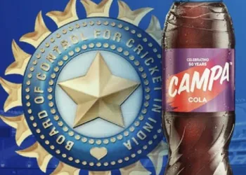 Campa - Official Sponsor for BCCI