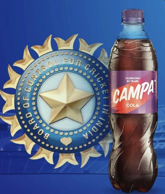 Campa - Official Sponsor for BCCI