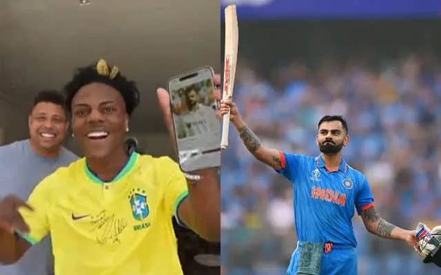 Virat Kohli - Ronaldo Nazario's Hilarious Take in Conversation with IShowSpeed