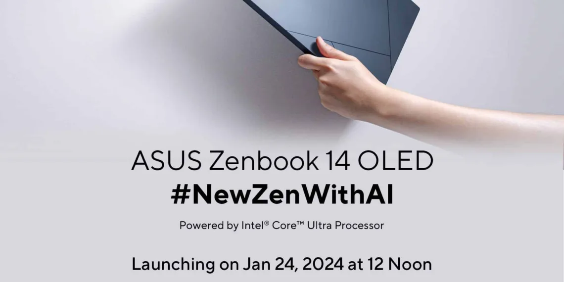 All-new Zenbook 14 OLED launching in India on January 24th