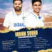 India vs England Test series: Team India's Squad
