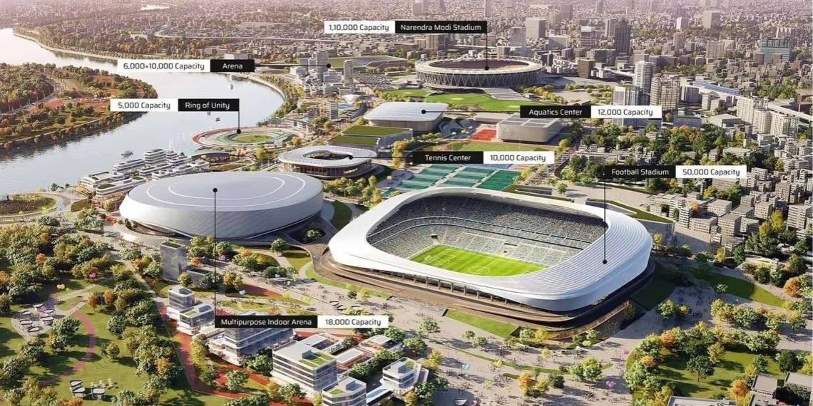2036 Olympics, Sardar Vallabhbhai Patel Sports Enclave, India