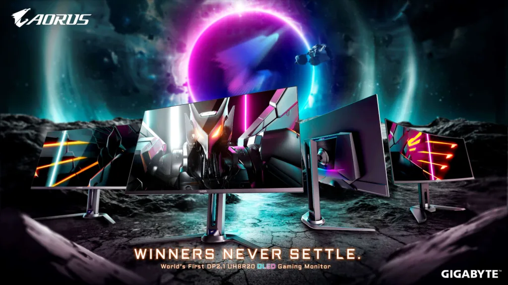 GIGABYTE Breaks New Ground with OLED Monitor Lineup at CES 2024