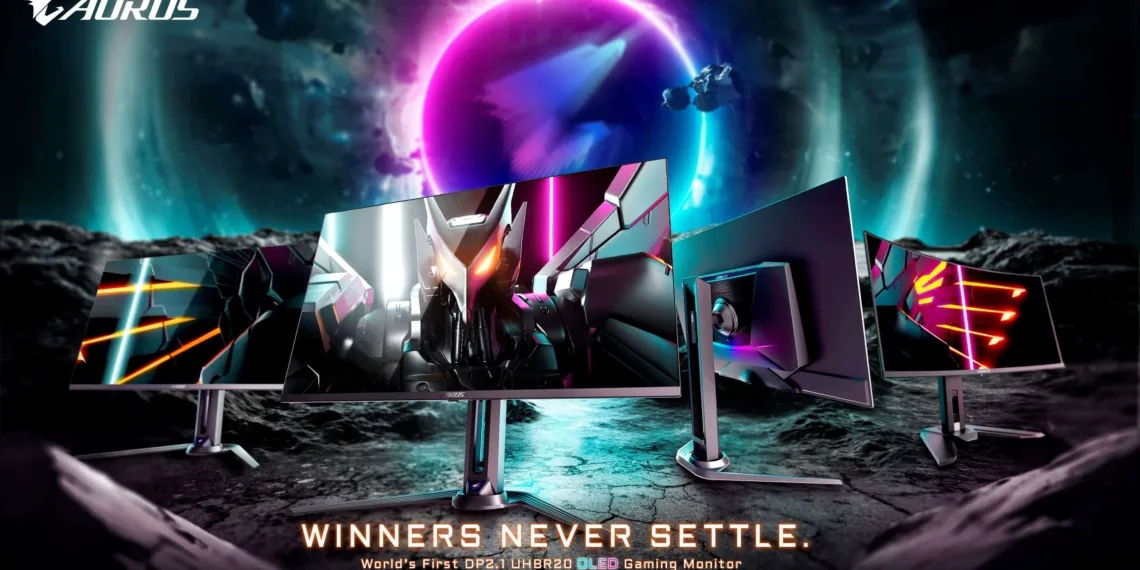 GIGABYTE Breaks New Ground with OLED Monitor Lineup at CES 2024