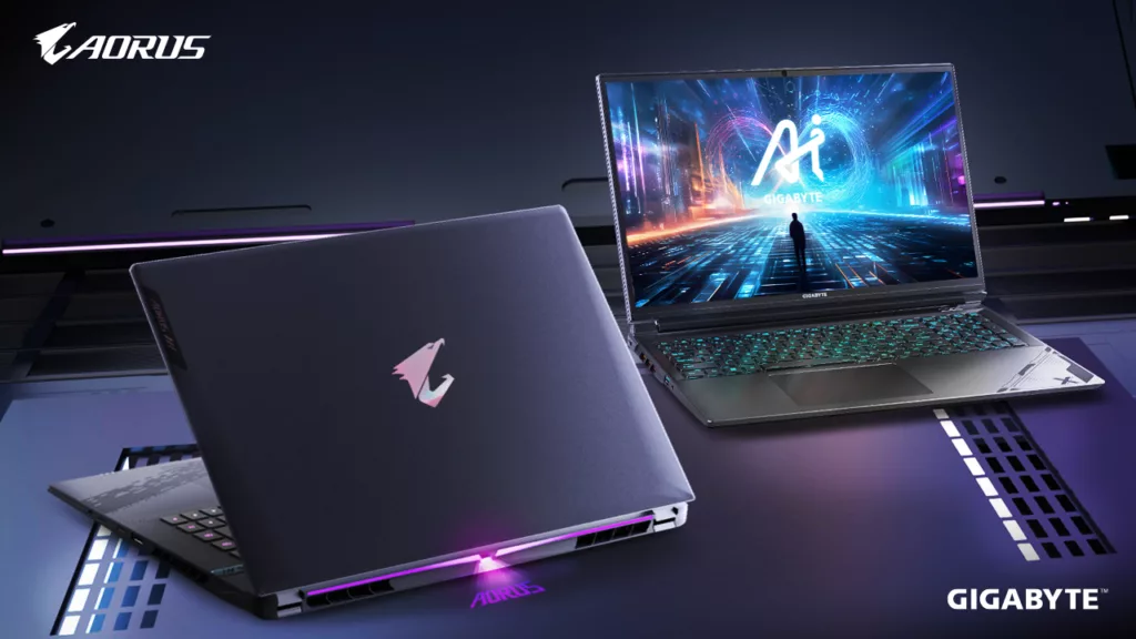 GIGABYTE G6X and AORUS 16X Gaming Laptops launched at CES 2024