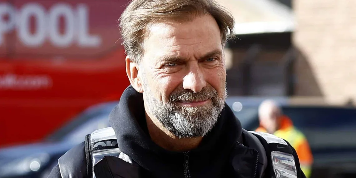 FILE PHOTO: Soccer Football - Premier League - Nottingham Forest v Liverpool - The City Ground, Nottingham, Britain - October 22, 2022 Liverpool manager Jurgen Klopp arrives at the stadium before the match Action Images via Reuters/Jason Cairnduff/File Photo