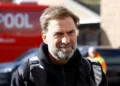 FILE PHOTO: Soccer Football - Premier League - Nottingham Forest v Liverpool - The City Ground, Nottingham, Britain - October 22, 2022 Liverpool manager Jurgen Klopp arrives at the stadium before the match Action Images via Reuters/Jason Cairnduff/File Photo