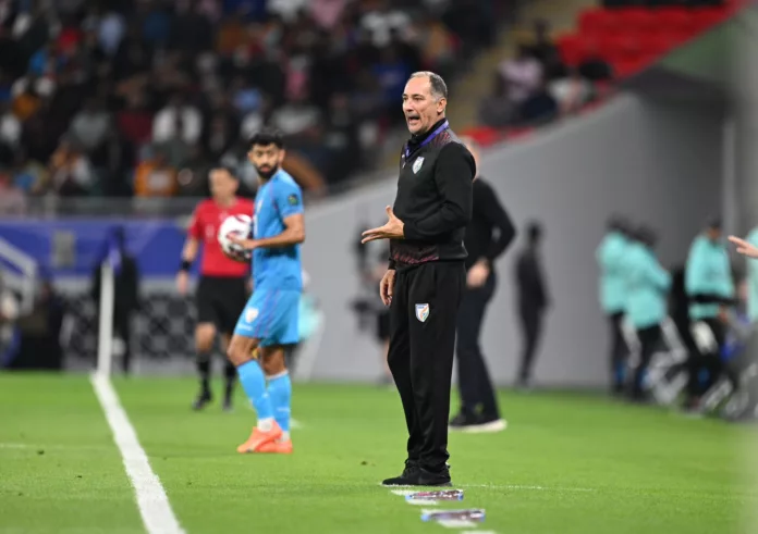 Indian Football Team Coach Igor Stimac, Image Credits- Twitter AIFF President Forms Committee for Talks with India Head Coach Igor Stimac