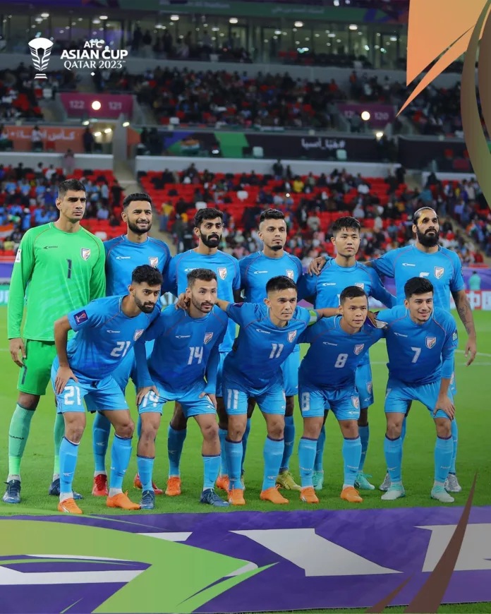 Indian Football Team, Image Credits- X (Twitter) Indian Football Team, Image Credits- X (Twitter)