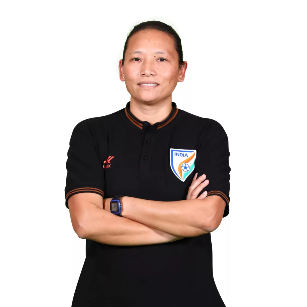 Lourembam Ronibala Chanu Image Credits AIFF Langam Chaoba Devi Nominated by AIFF Technical Committee for Head Coach Role with India Senior Women's Team