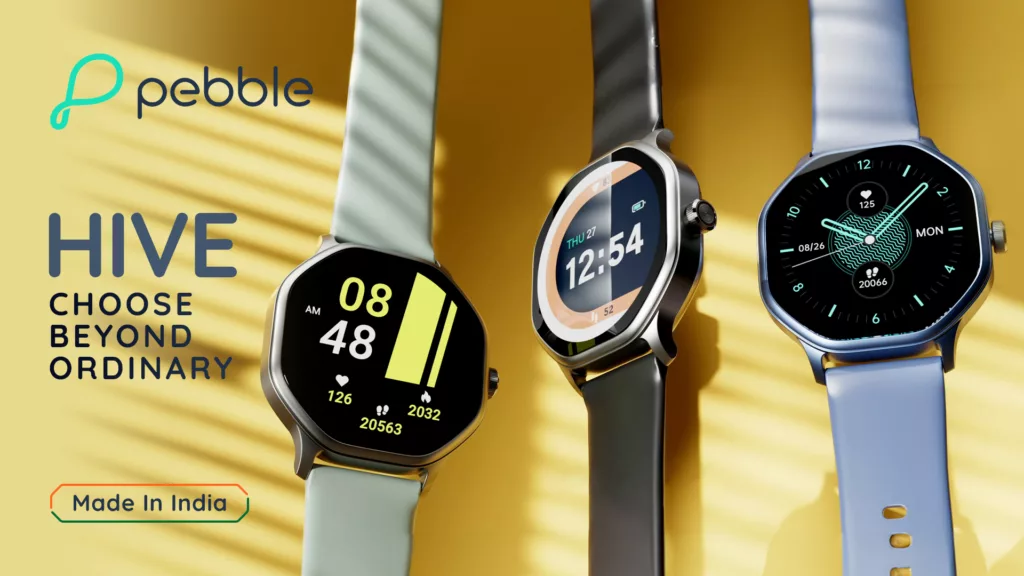 Pabble Hive 1 1 Pebble breaks the mould with Hive, 1st ever smartwatch with Octagonal Dial and DIY watchfaces