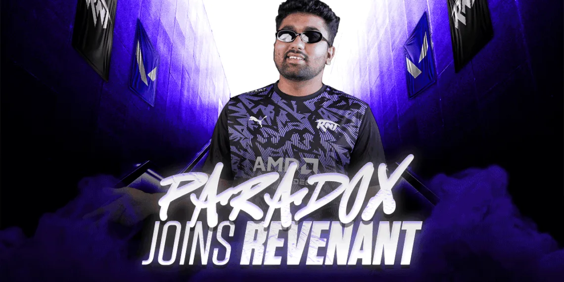 Revenant Esports Welcomes Back Paradox: A New Chapter in South Asian VALORANT Scene