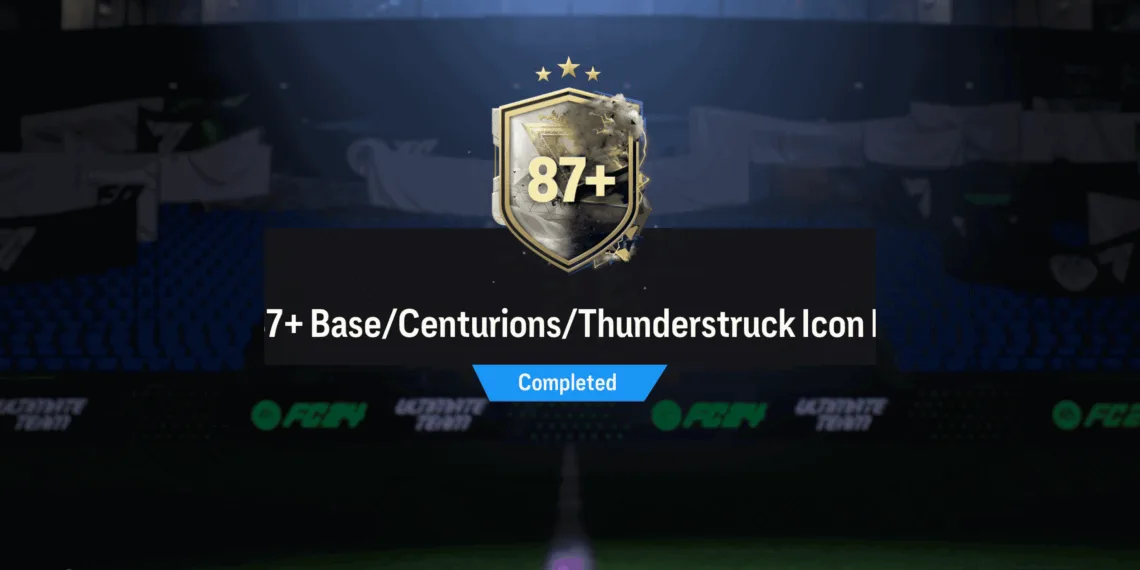 EA FC24: How to do the 87+ Base/Centurions/Thunderstruck Icon Player Pick SBC and is it worth doing?