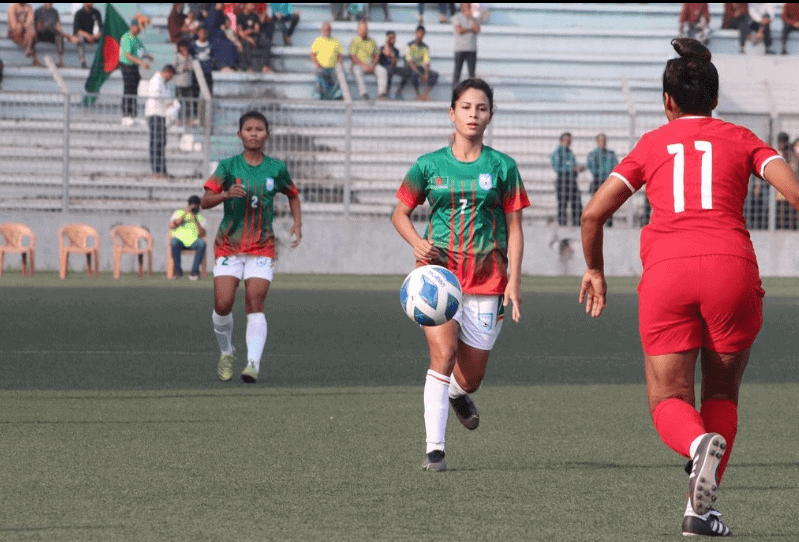 Screenshot 2024 01 25 211117 Sanjida Makes East Bengal History as the Club Welcomes Its First Ever Female Foreign Footballer from Bashundhara Kings