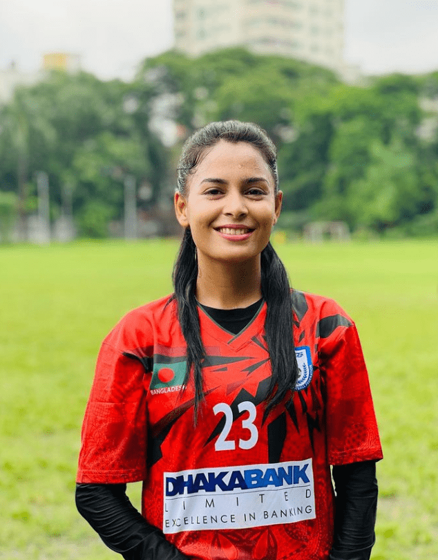 Screenshot 2024 01 25 211214 Sanjida Makes East Bengal History as the Club Welcomes Its First Ever Female Foreign Footballer from Bashundhara Kings