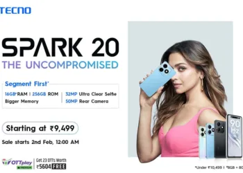 New TECNO SPARK 20 with Segment-Biggest 256GB ROM will go on Sale on February 2nd