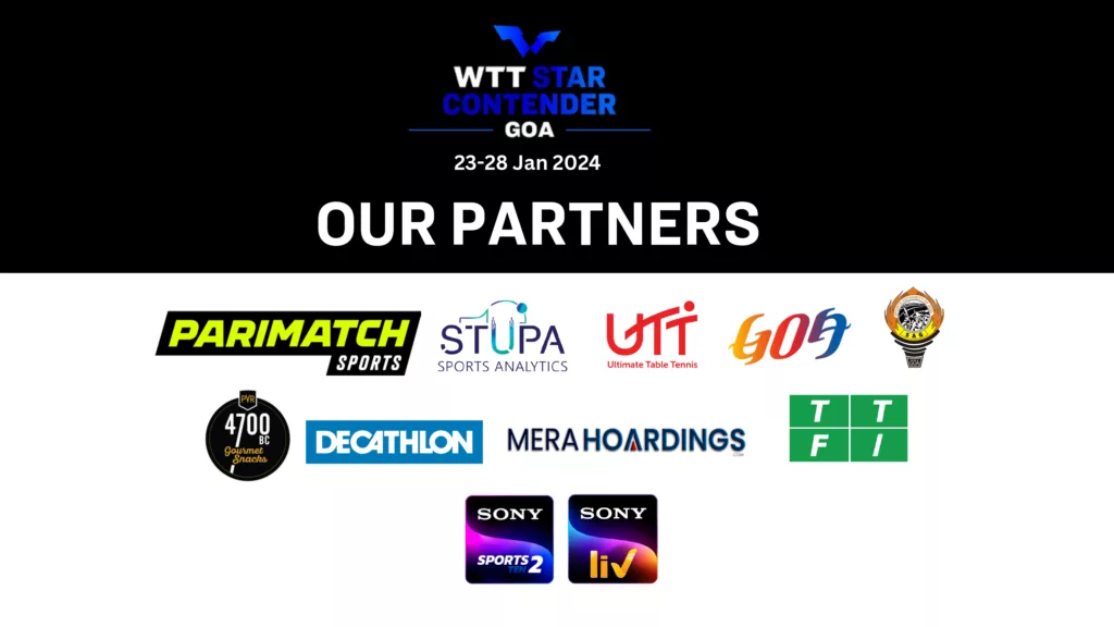 WTT Star Contender Goa Tournament: A Grand Collaboration of Partners Boosting Table Tennis in India